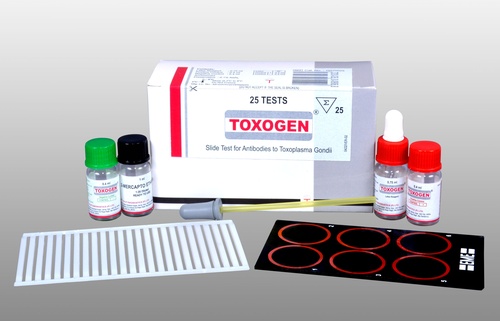 Toxogen - Latex agglutination slide test for screening of T.gondii antibodies
