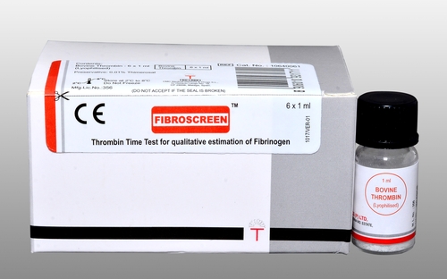 Fibroscreen - Thrombin Time reagent for qualitative estimation of fibrinogen