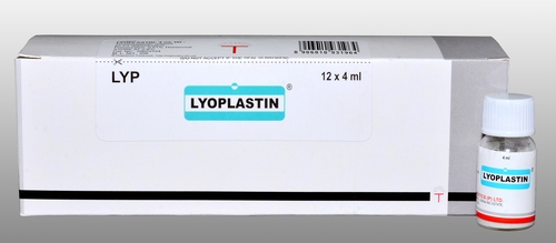 Lyoplastin - Lyophilized calcified thromboplastin reagent for PT determination