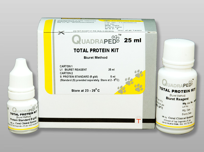 Biuret Method, for Veterinary Invitro Diagnostic Use Only