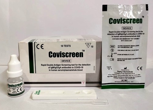 Coviscreen - Rapid immunochromatographic test for IgM and IgG antibodies to T. gondii