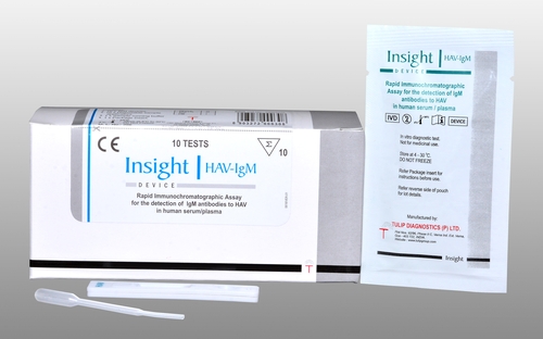 Insight HAV-IgM - Rapid Immunochromatographic Assay for the detection of IgM antibodies to HAV in human serum/plasm
