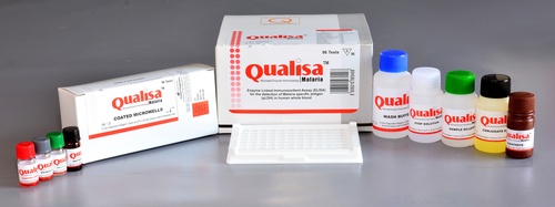 Qualisa Malaria - Enzyme Linked Immunosorbent Assay (ELISA) for the detection of Malaria specific antigen (pLDH) in human blood 