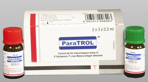 Paratrol - Controls for validation of Malaria Rapid test