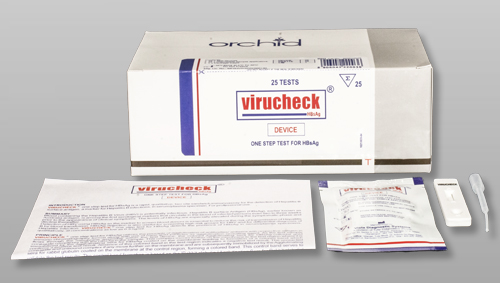 Virucheck (Device) - Rapid One Step Test for HBsAg