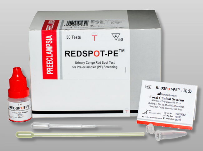 RedSpot-PE - Urinary Congo Red test for Pre-eclampsia (PE) Screening